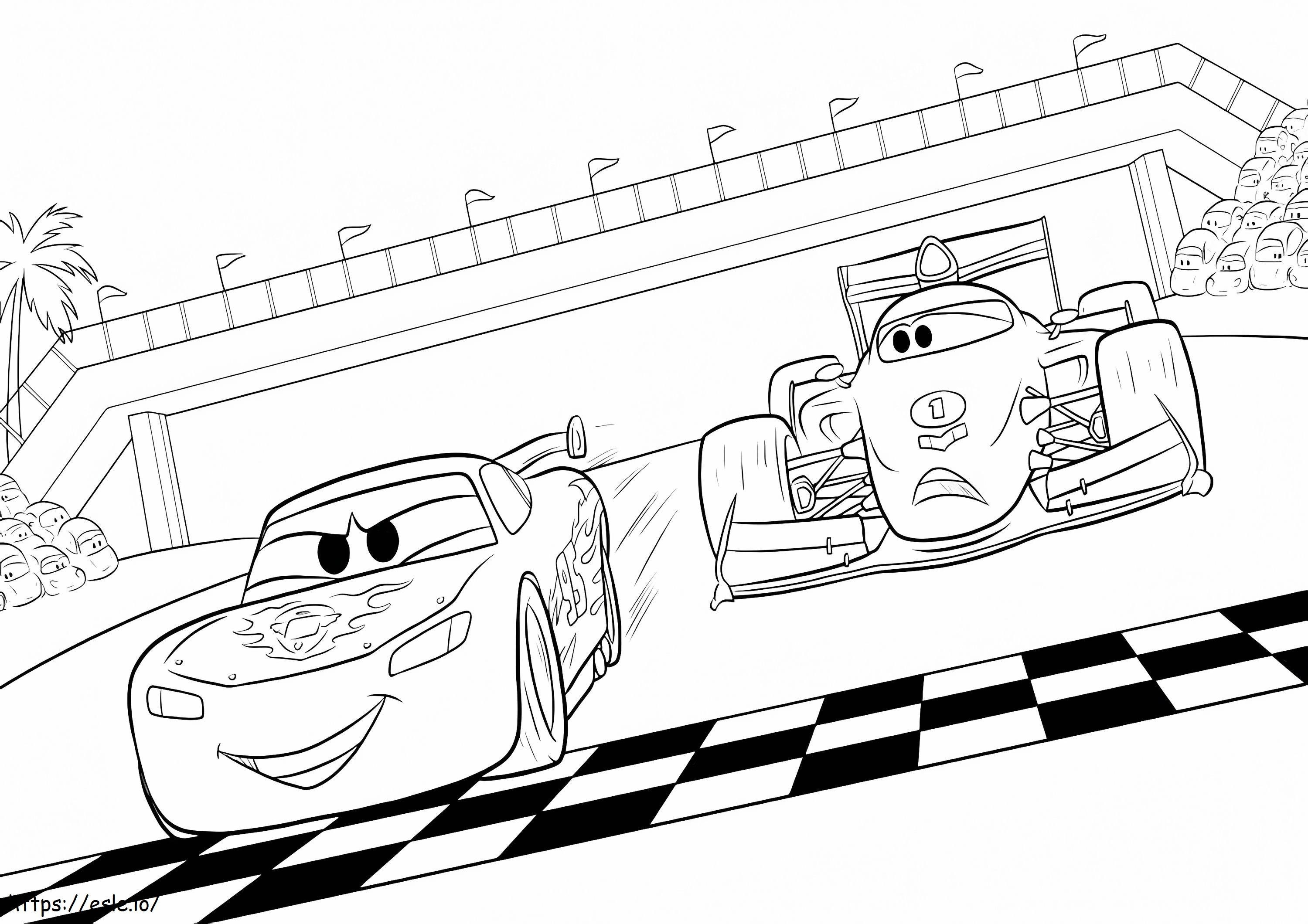 Lightning Mcqueen And Mater Free Printable Lightning For Kids Best Lightning To Print And Color Lightning Lightning Mcqueen And Tow Mater coloring page