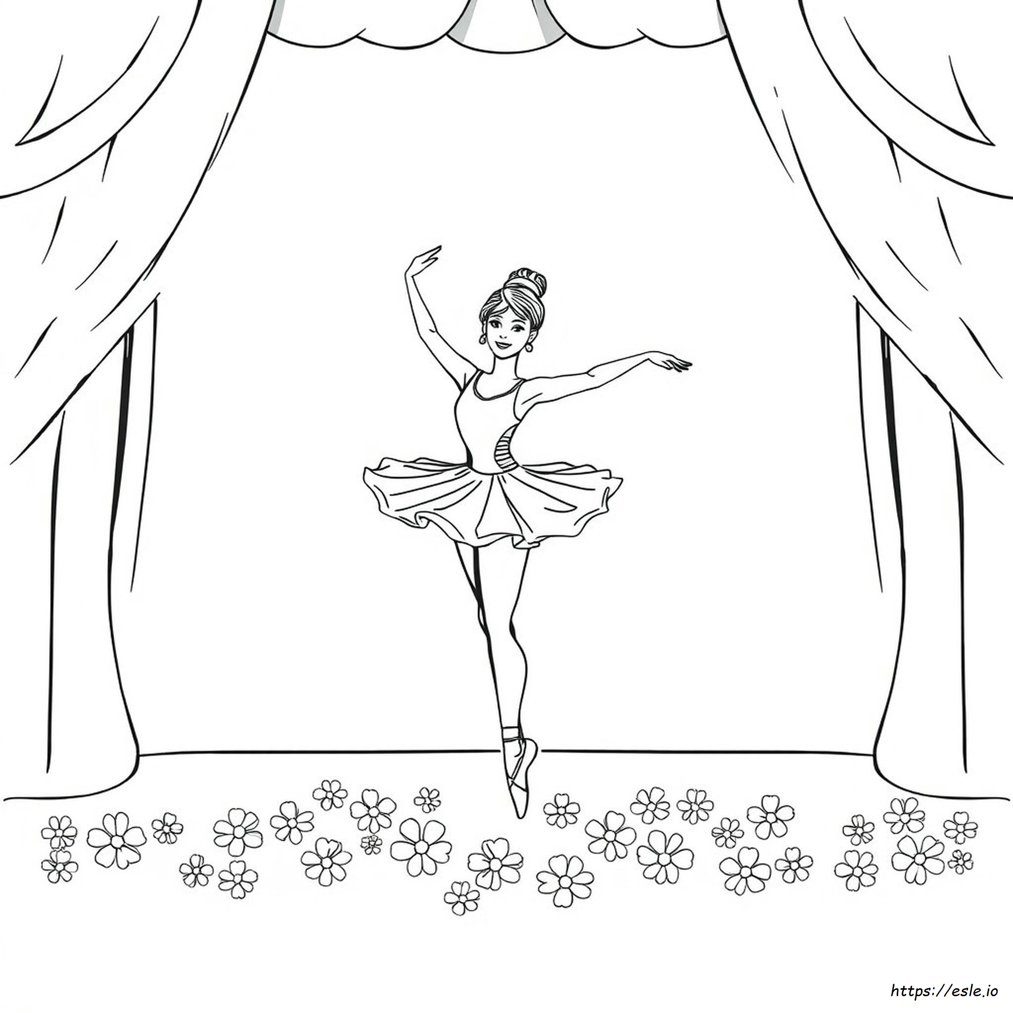 Ballerina Da Colorare