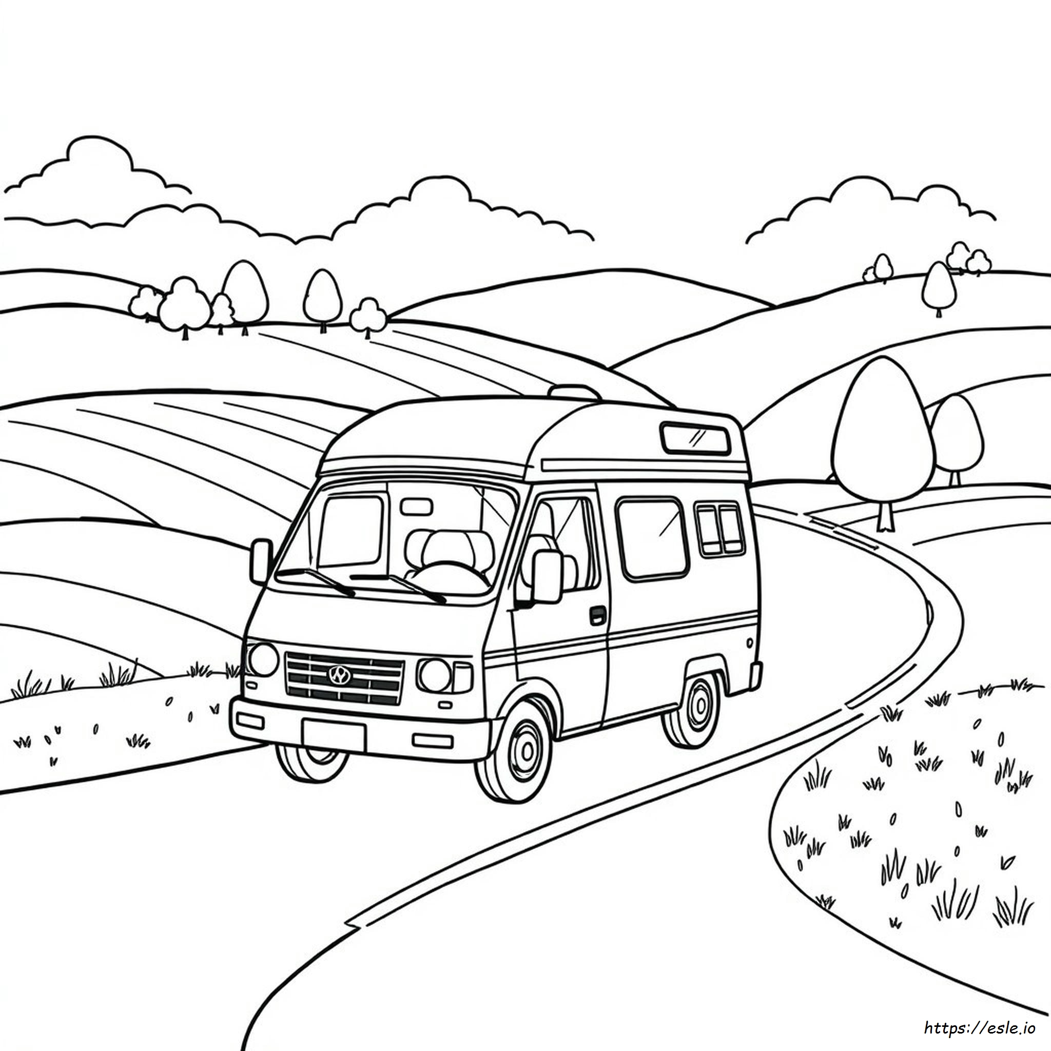 Camper Da Colorare