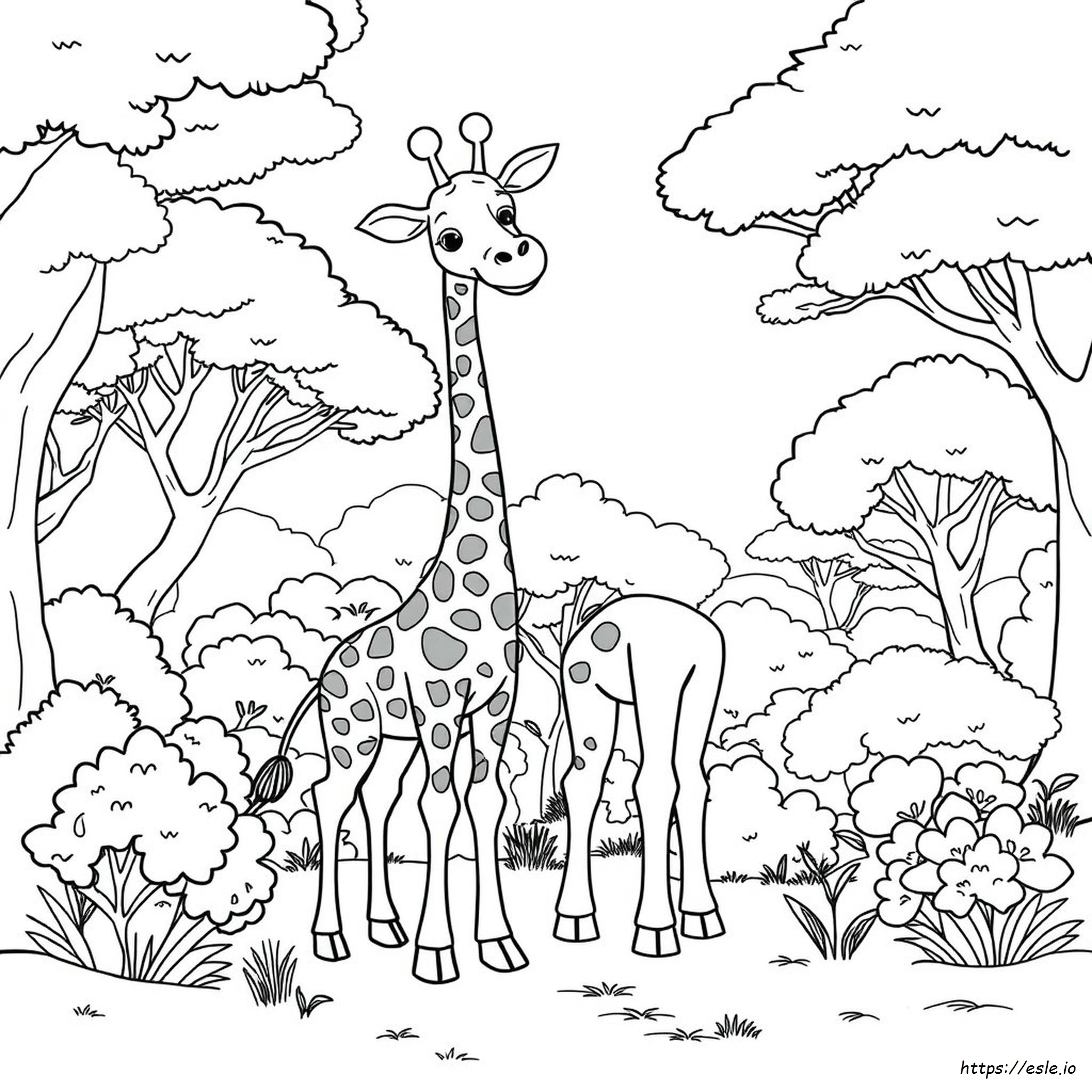 Animal Coloring Pages Elephant