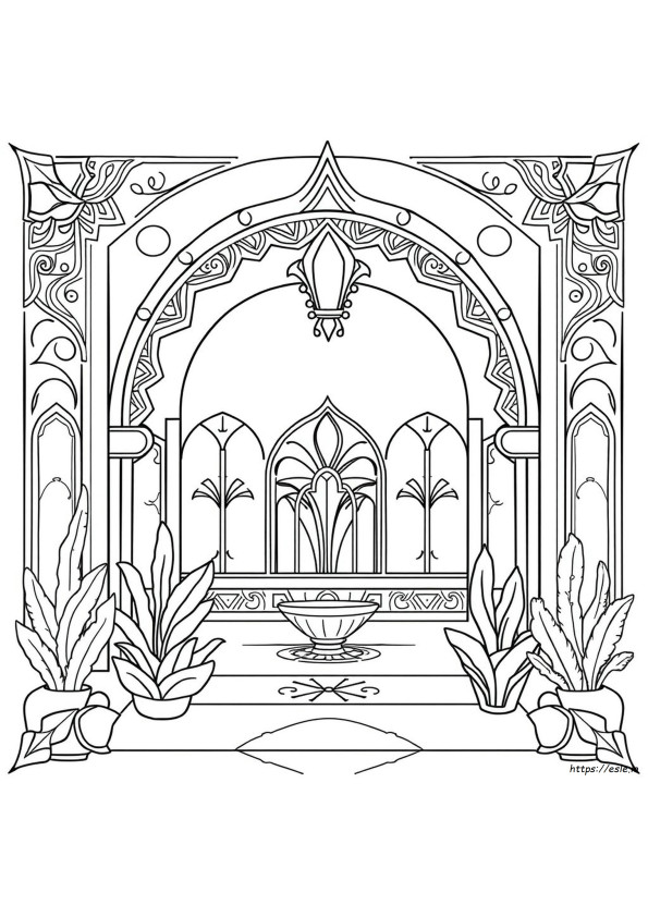 Free Art Deco Coloring Pages