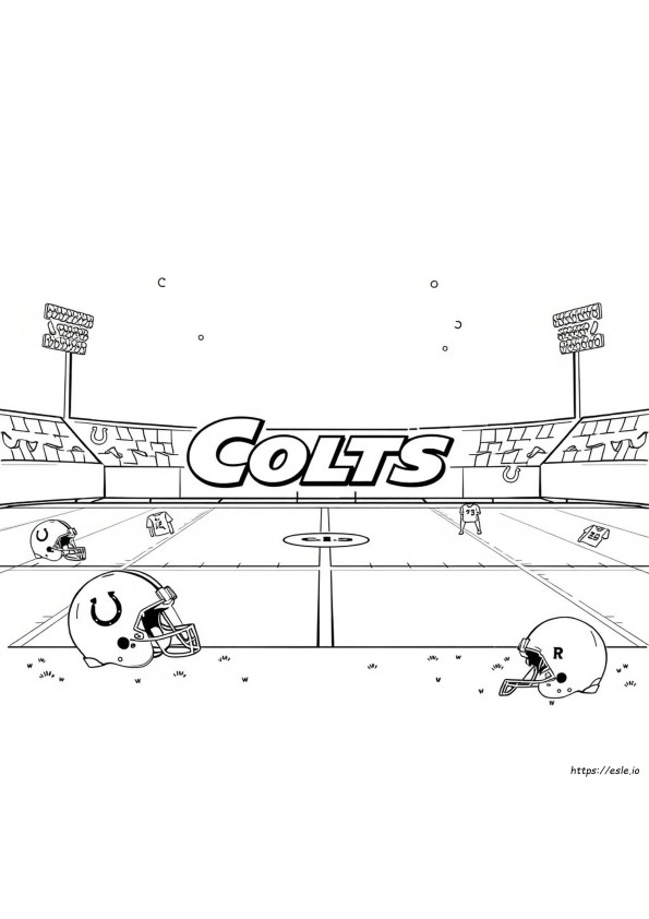 Gambar Mewarnai Baltimore Ravens