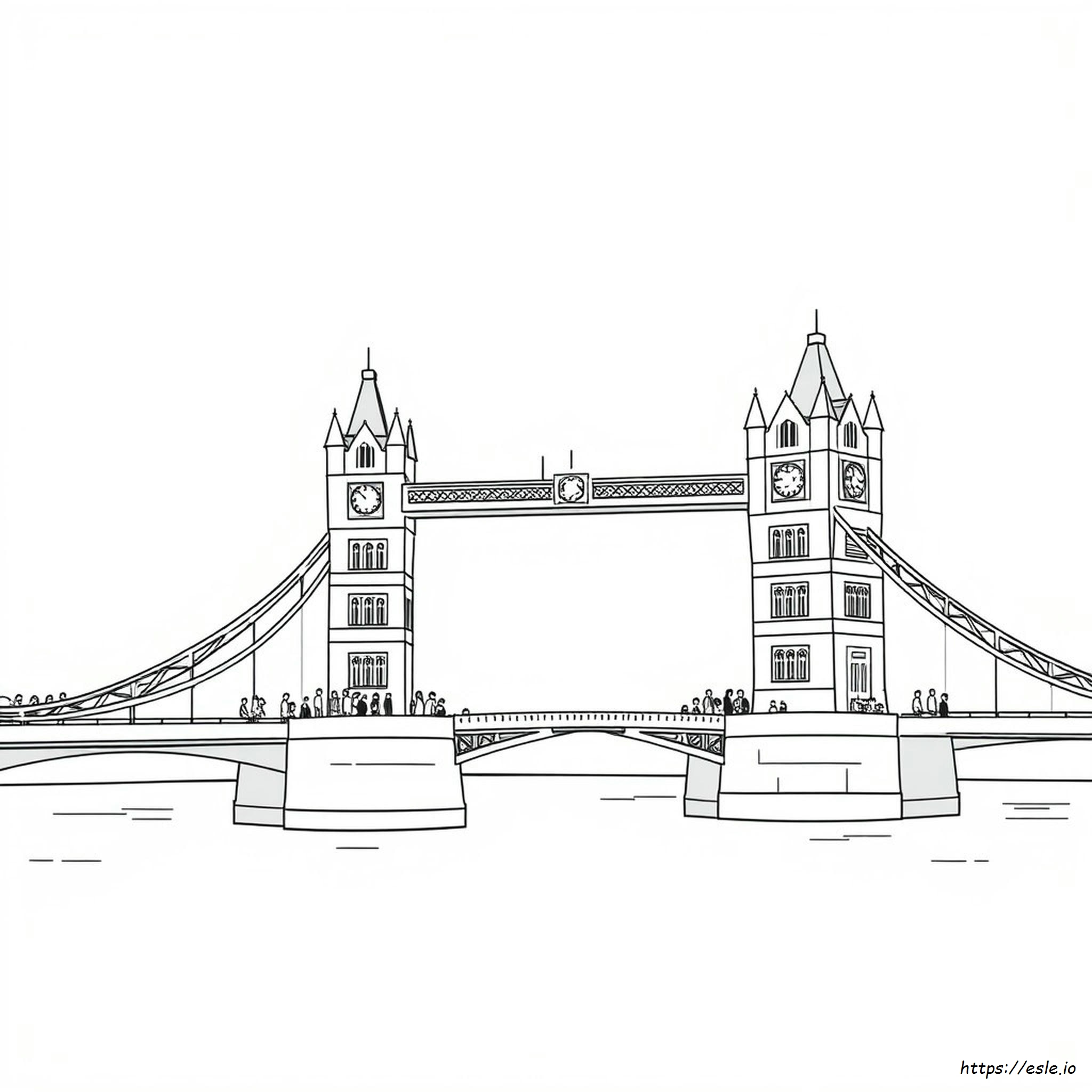 London Bridge Coloring