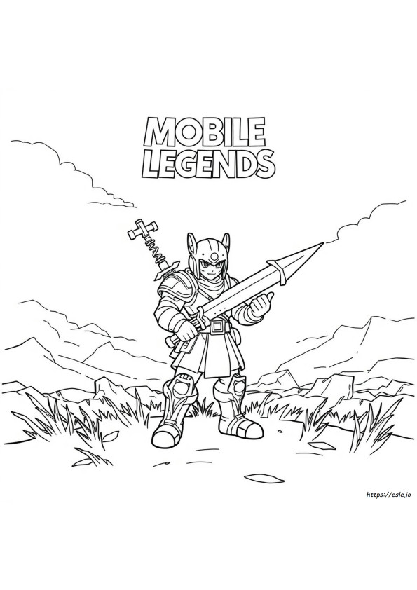 Coloriage Mobile Legends