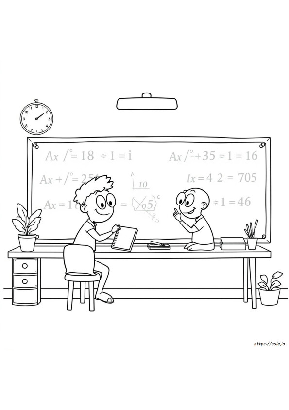 Algebra Ausmalbilder