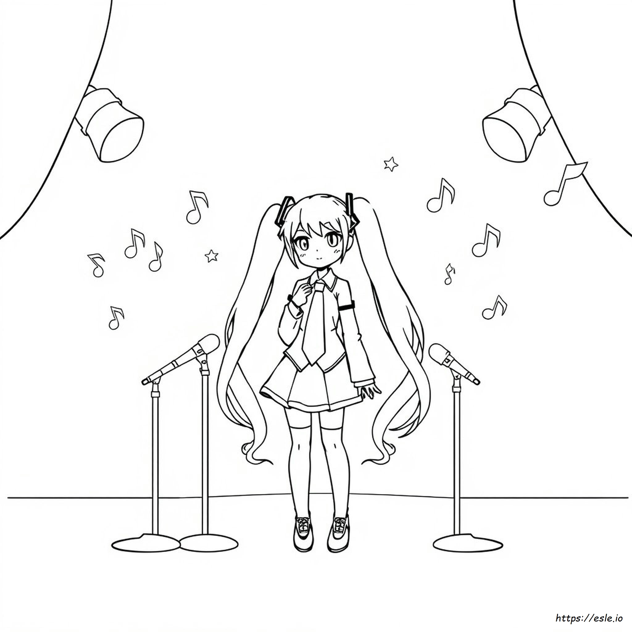 Hatsune Miku Da Colorare