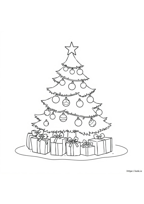 Gambar Mewarnai Natal Untuk Tk