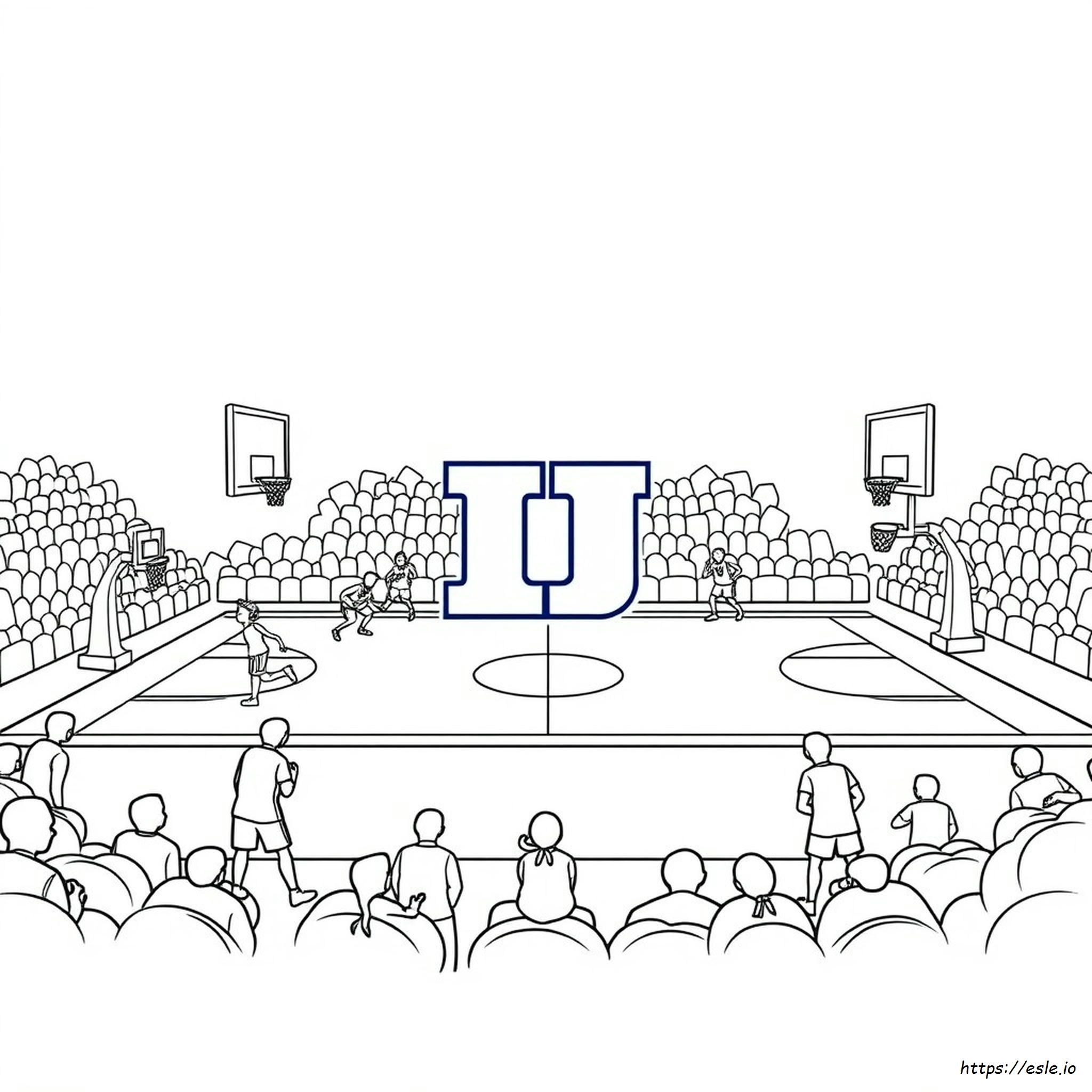 Duke Blue Devils Coloring Pages