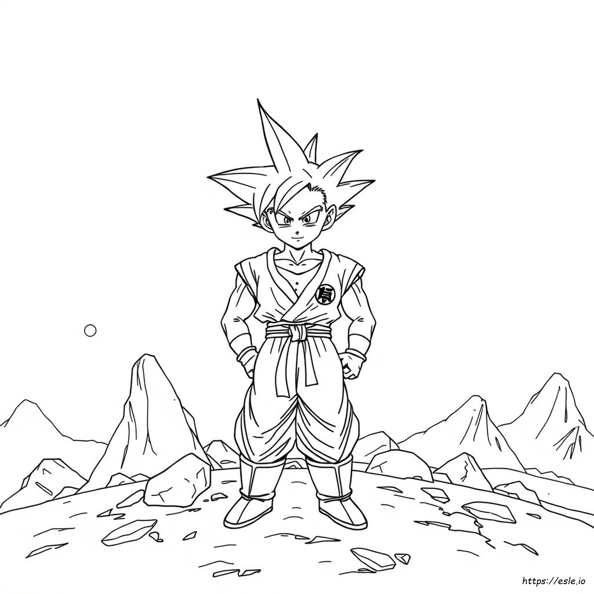 Dragon Ball Super Manga: Pagine Da Colorare
