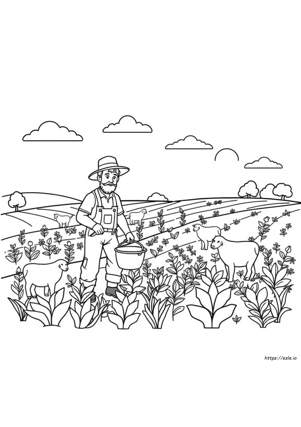 Disegni Da Colorare Di Fattoria Stampabili