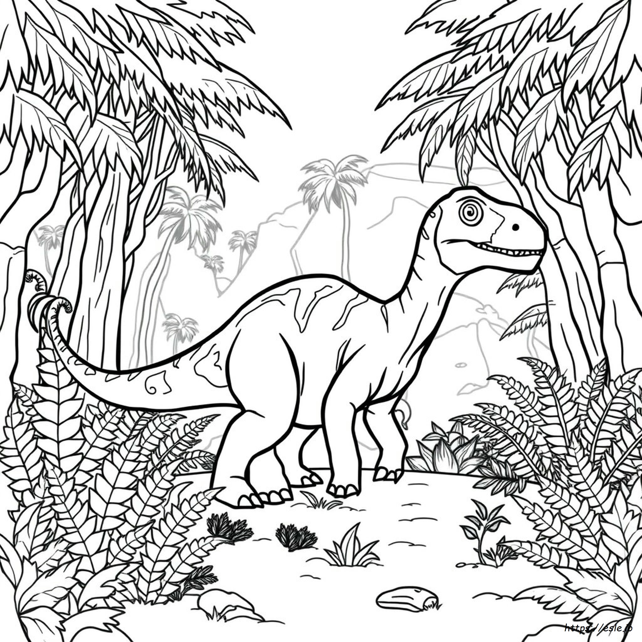Dinosaurus Värityskuvat