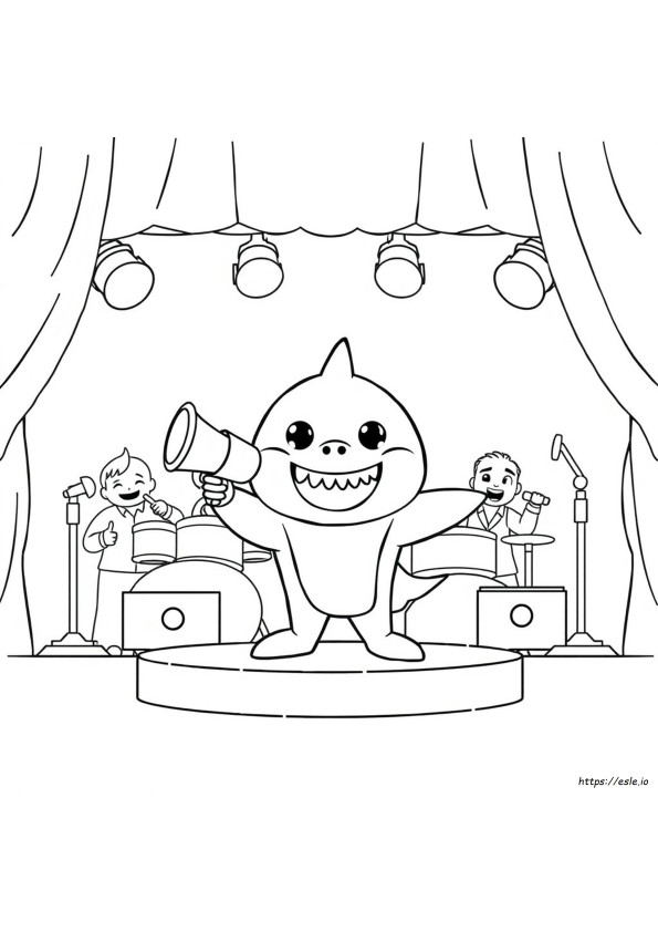 Kolorowanki Baby Shark Big Show