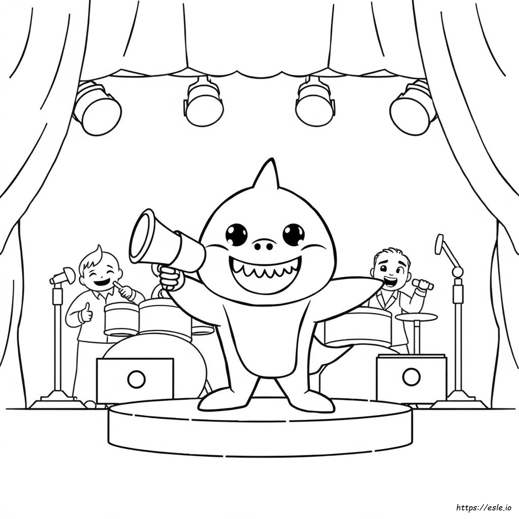 Dibujos Para Colorear De Baby Shark Big Show