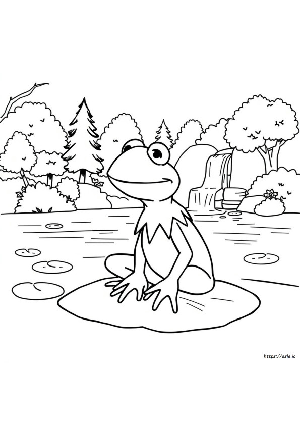 Kermit Der Frosch Ausmalbilder Kostenlos