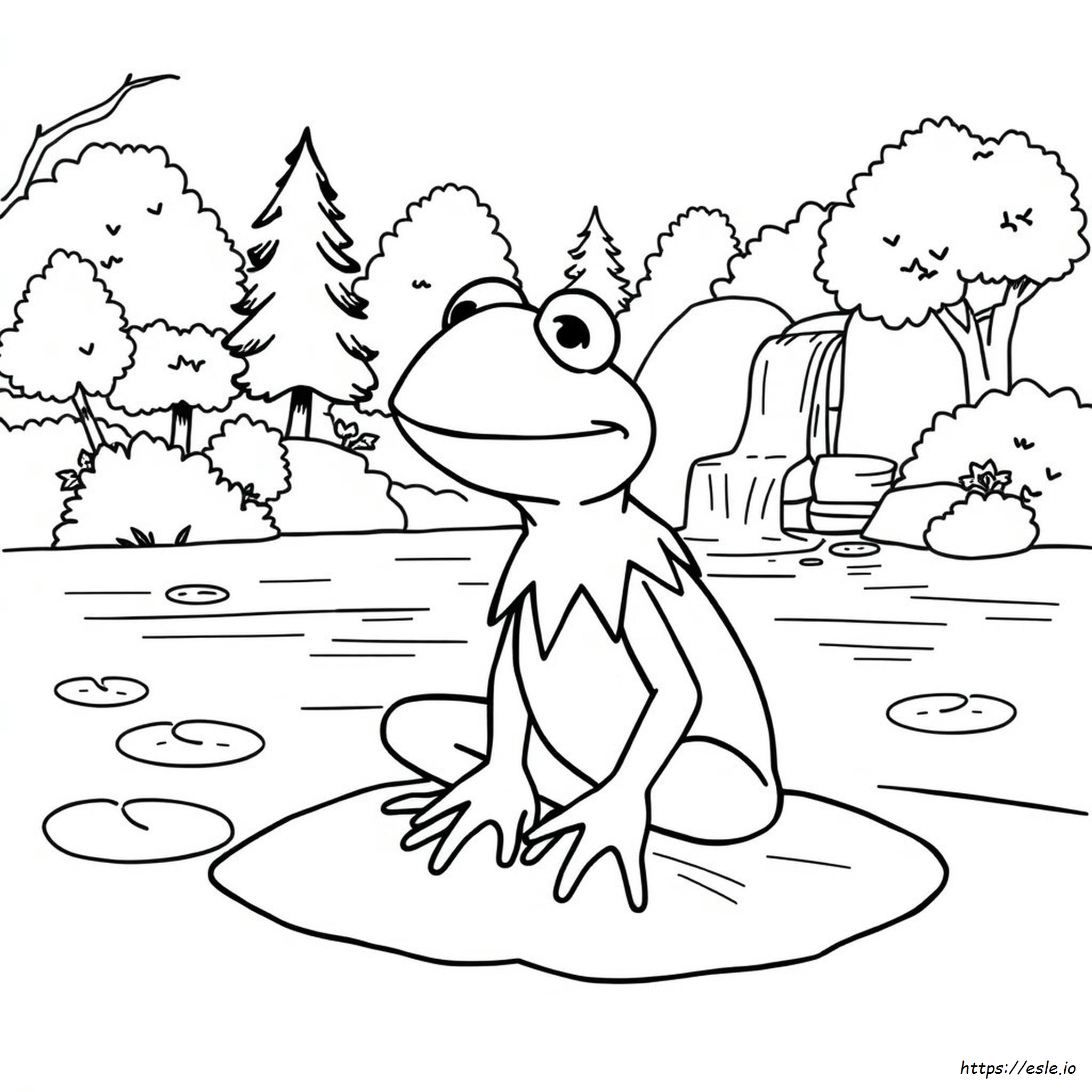 Kermit Der Frosch Ausmalbilder Kostenlos