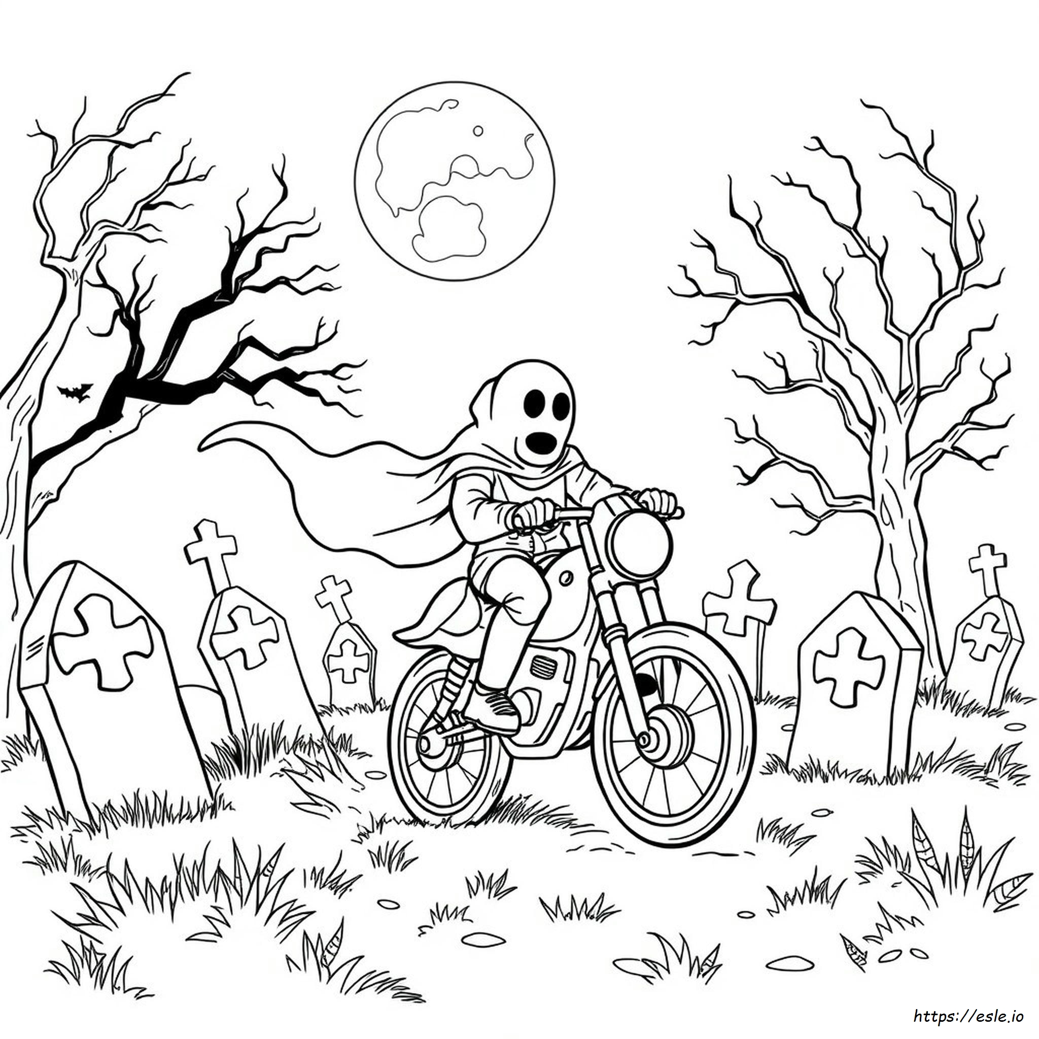 Ghost Rider Coloring Pages