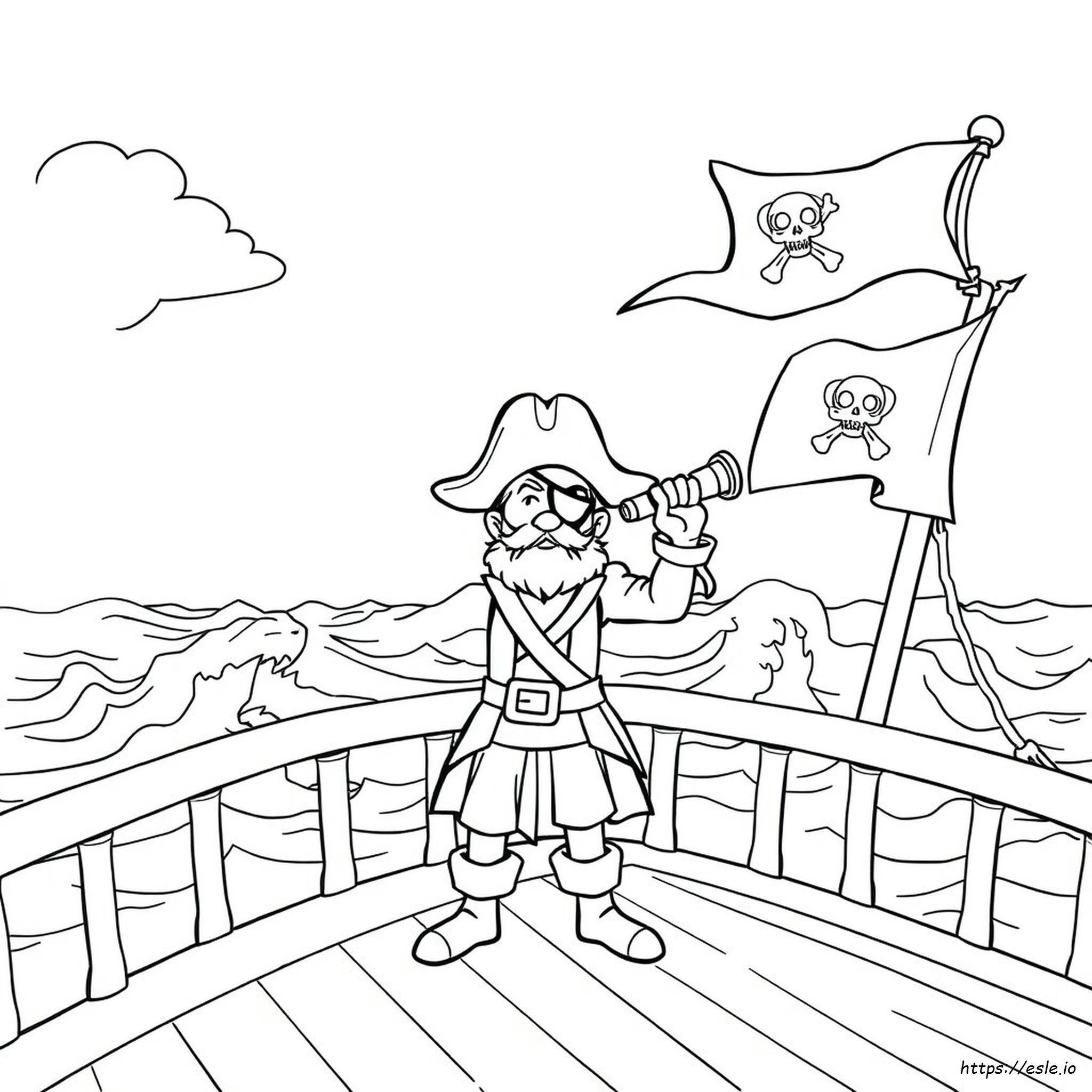 Coloring Pages For Pirates