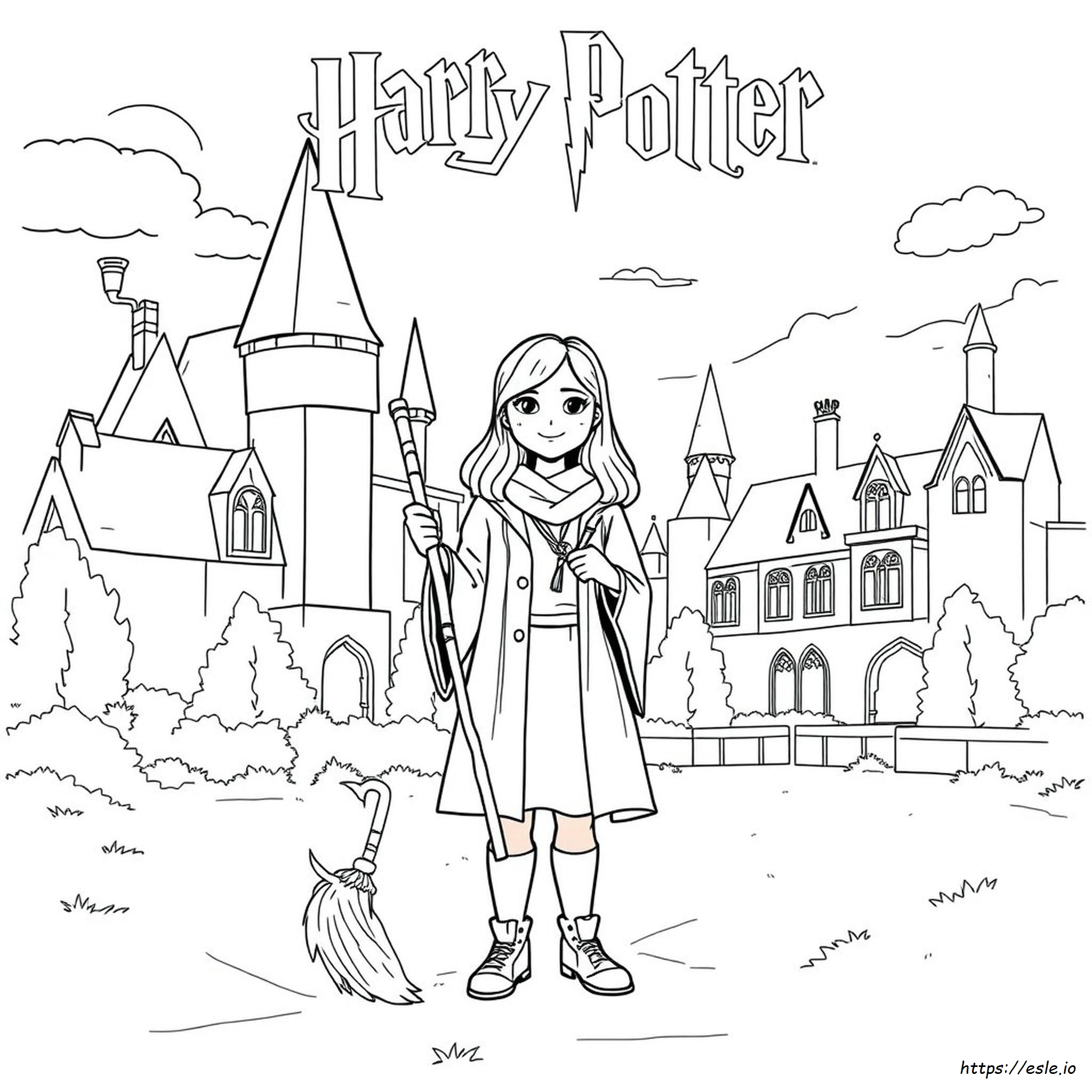 Harry Potter Disegni Da Colorare Ginny Weasley