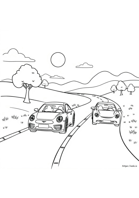 Mobil Gambar Mewarnai