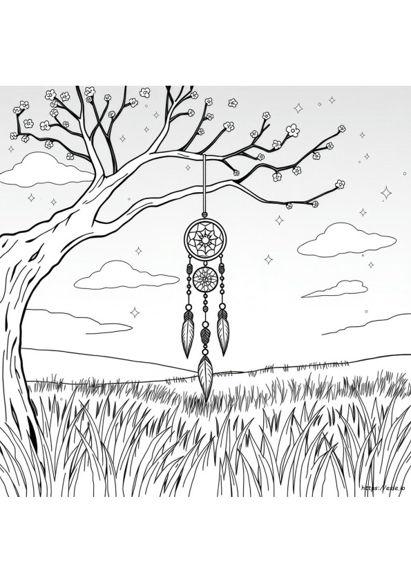 Coloring Pictures Of Dream Catchers