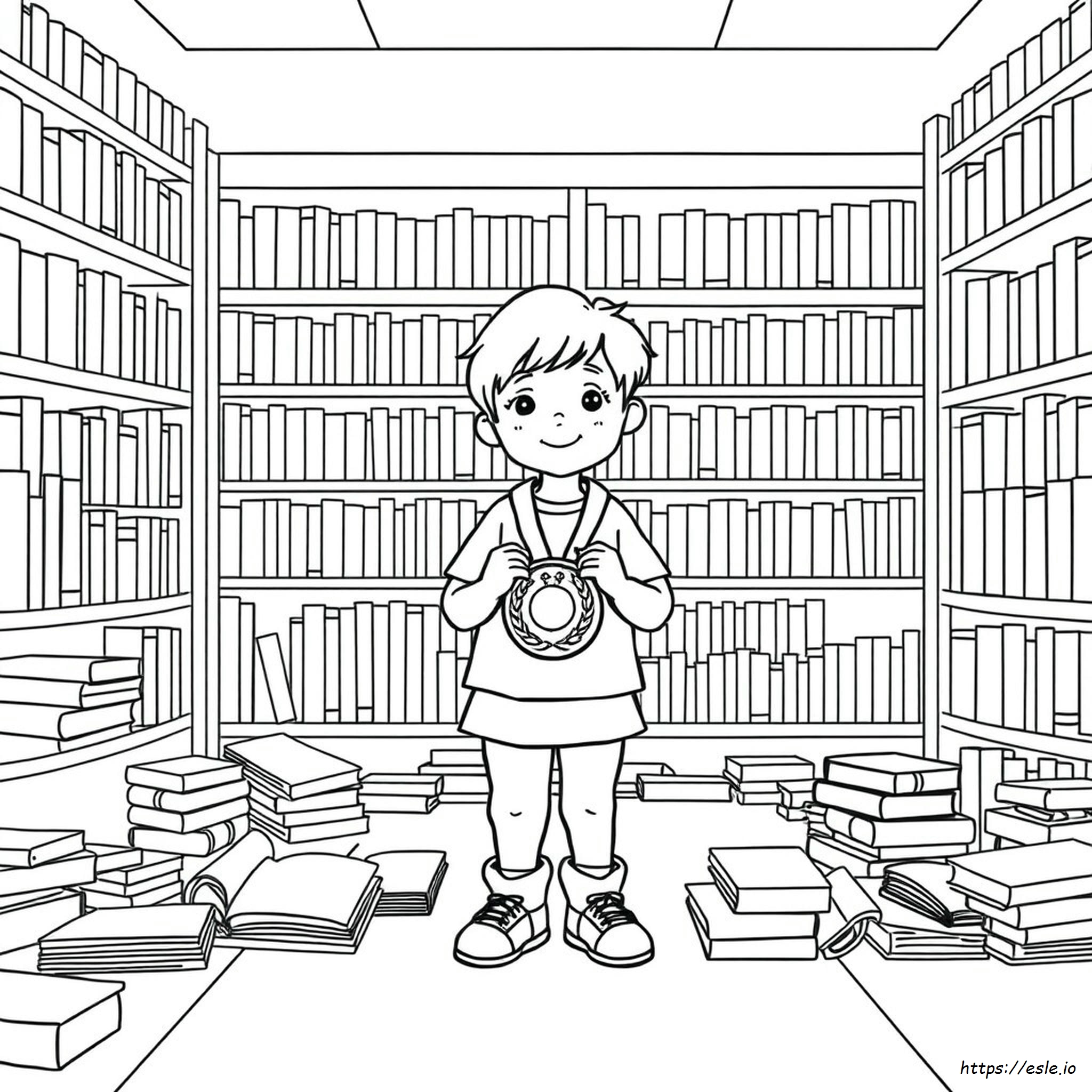 Caldecott Medal Coloring Page