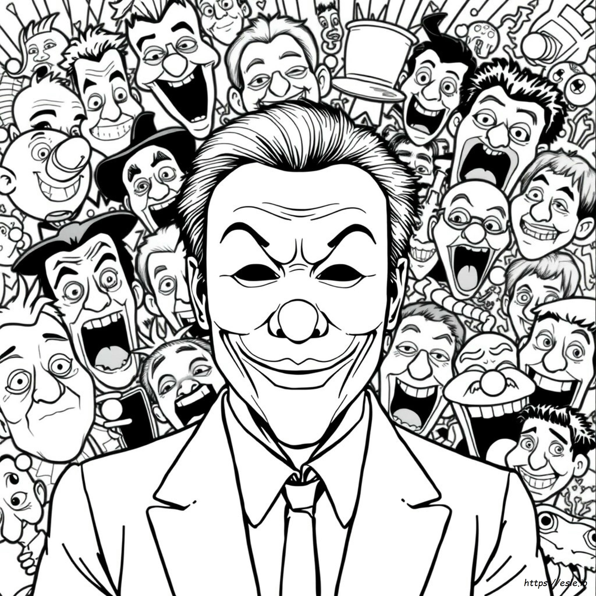 The Mask Jim Carrey Coloring Pages