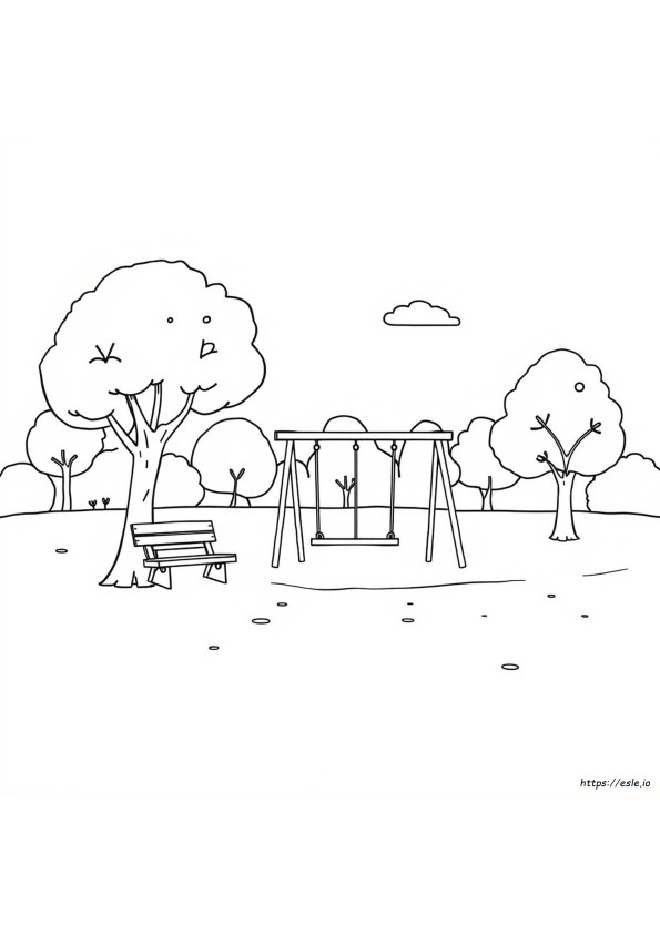Kleurplaat Van Park