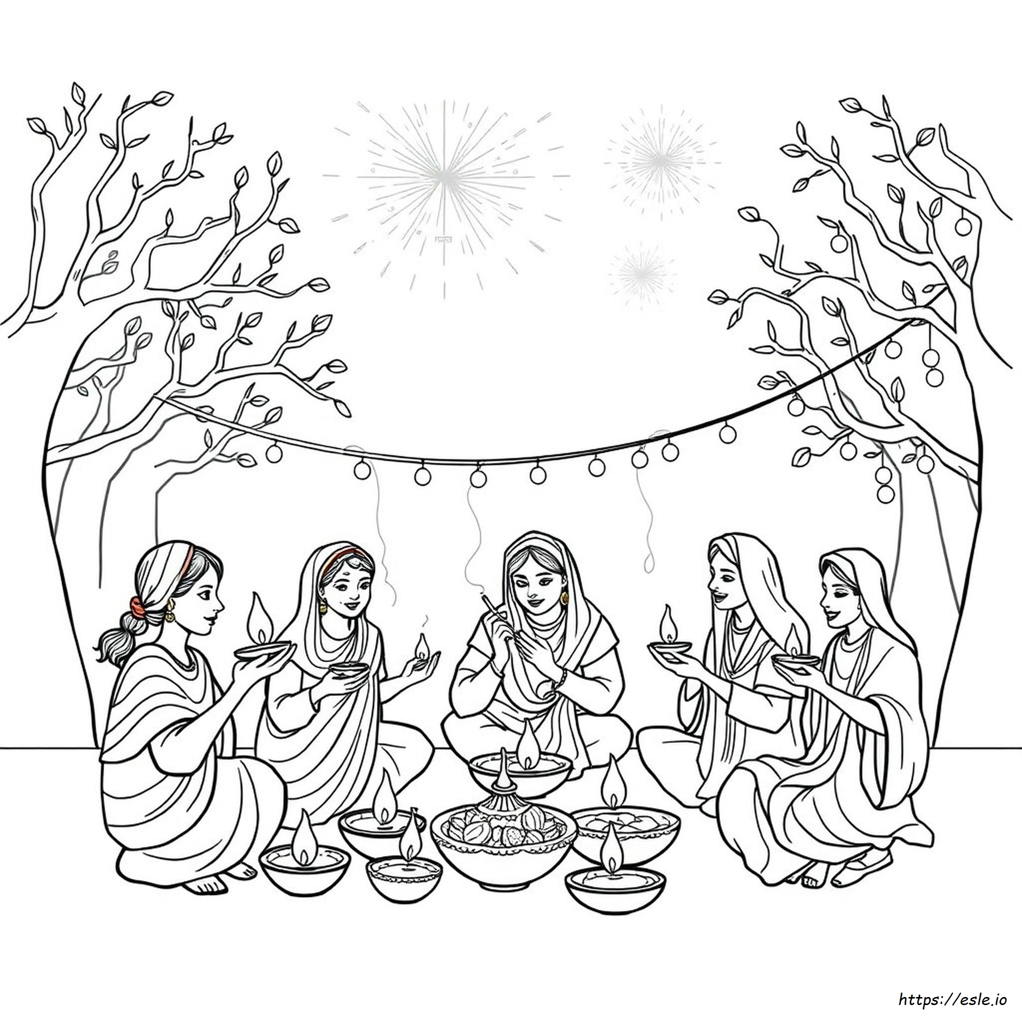 Lohri: Disegni Da Colorare E Stampare