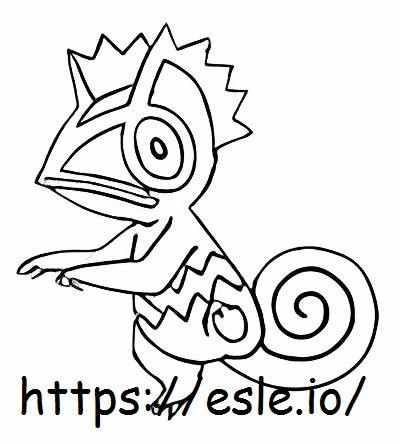Kecleon coloring page