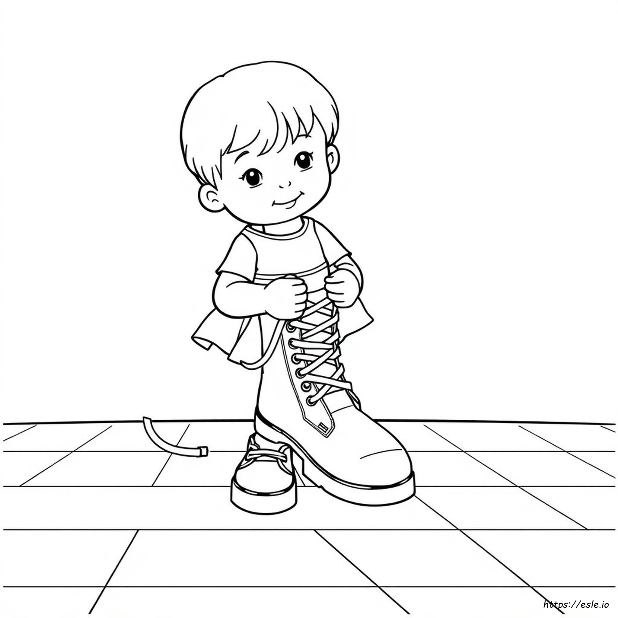 1 2 Schnall Meinen Schuh Ausmalbilder