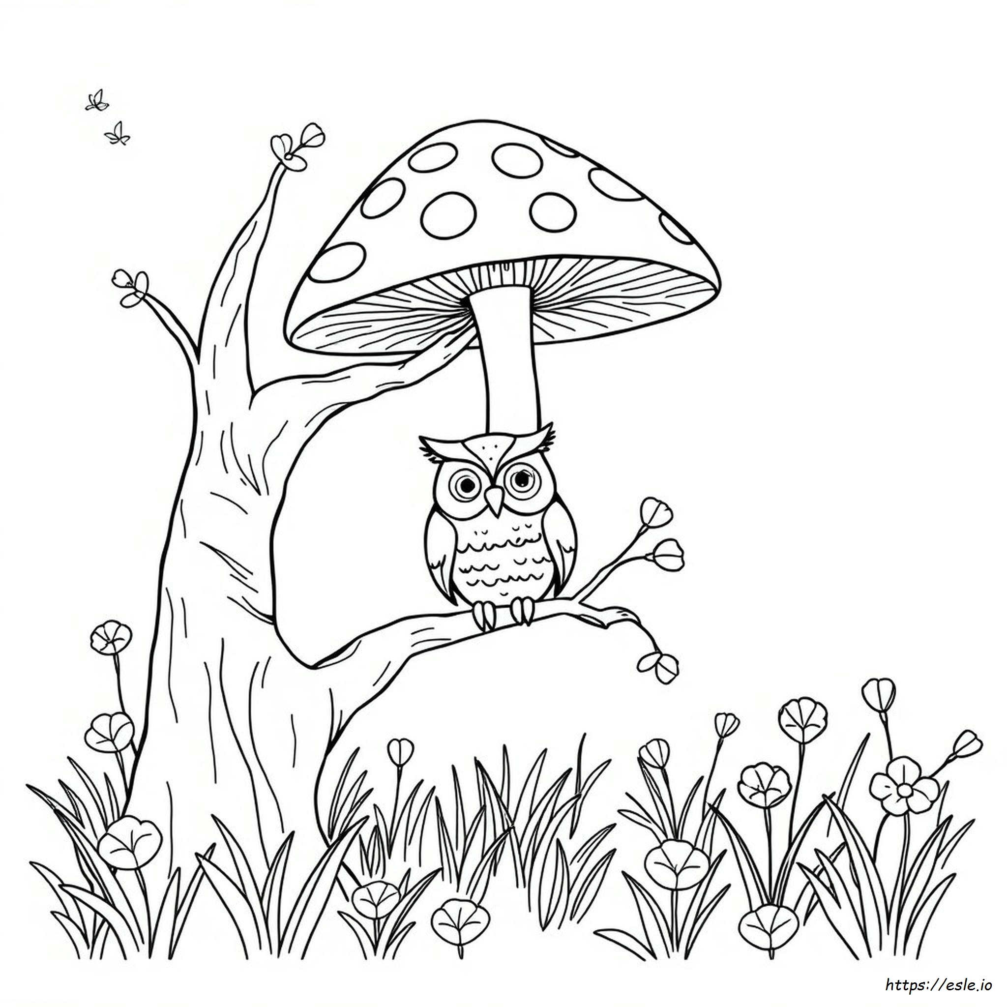Cute Owl Coloring Pages For Adults