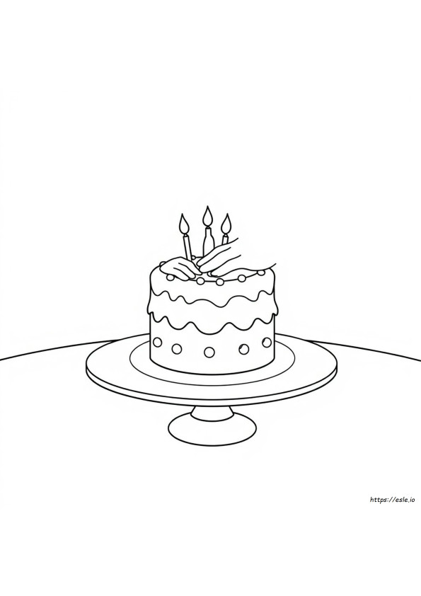 Pat A Cake Kolorowanka