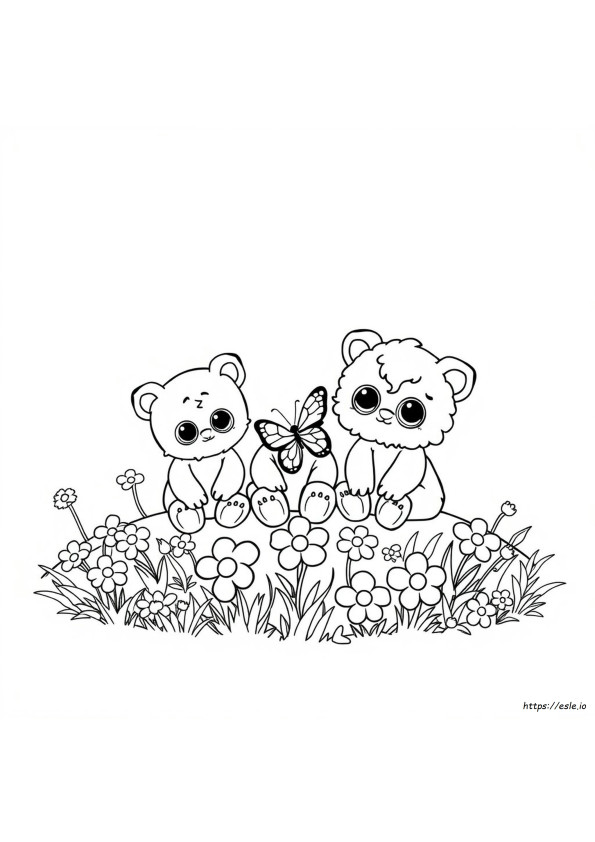 Halaman Gambar Mewarnai Ty Beanie Boos