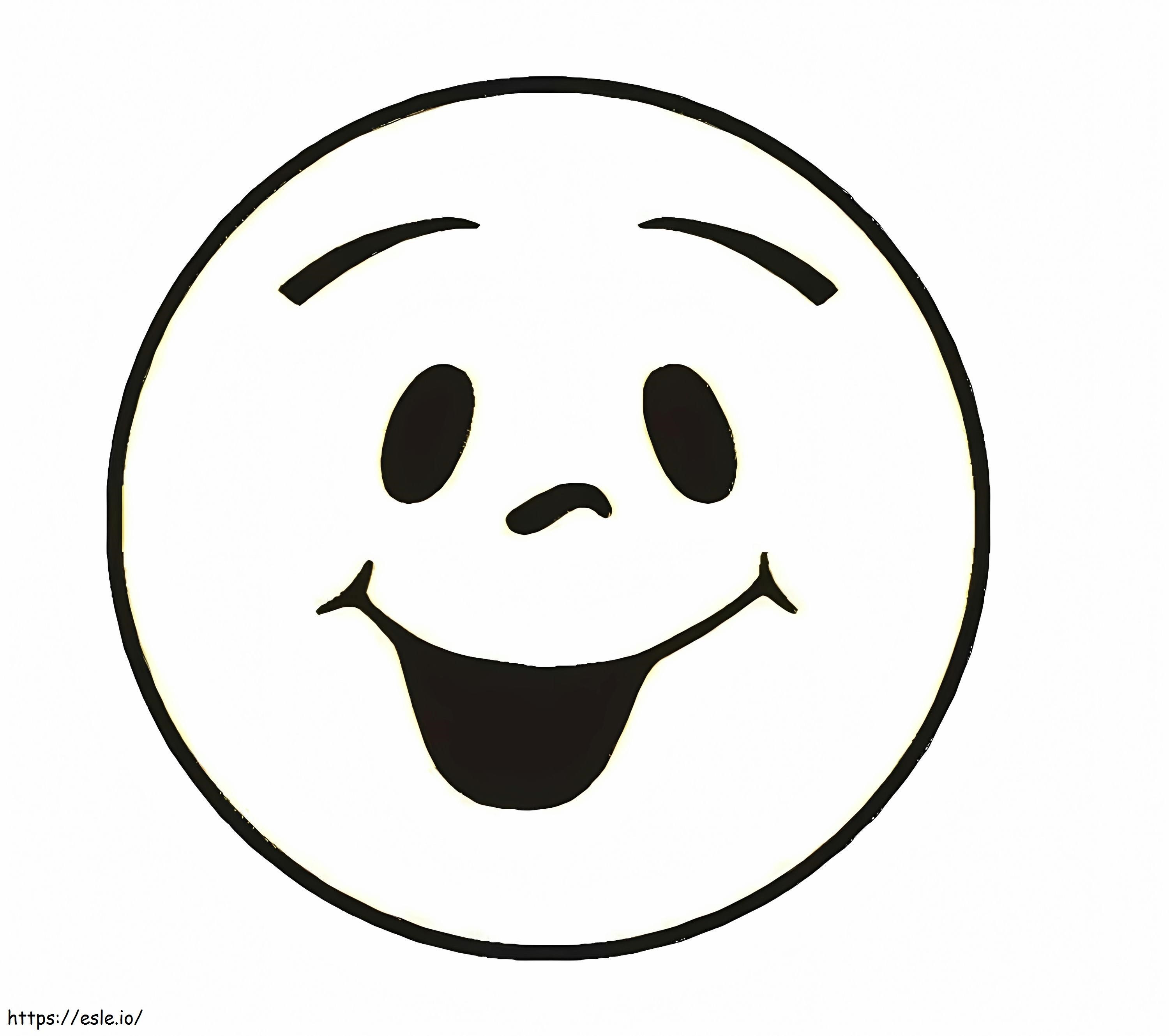 Smiley-Gesicht 1 ausmalbilder
