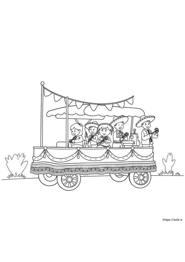 Coloriages Cinqo De Mayo Pour La Maternelle