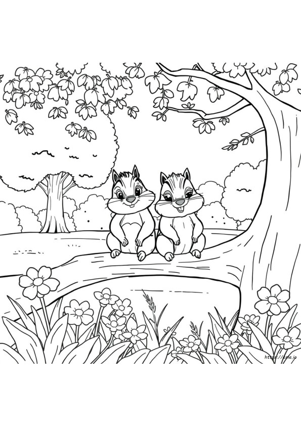 Alvin En De Chipmunks Kleurboek