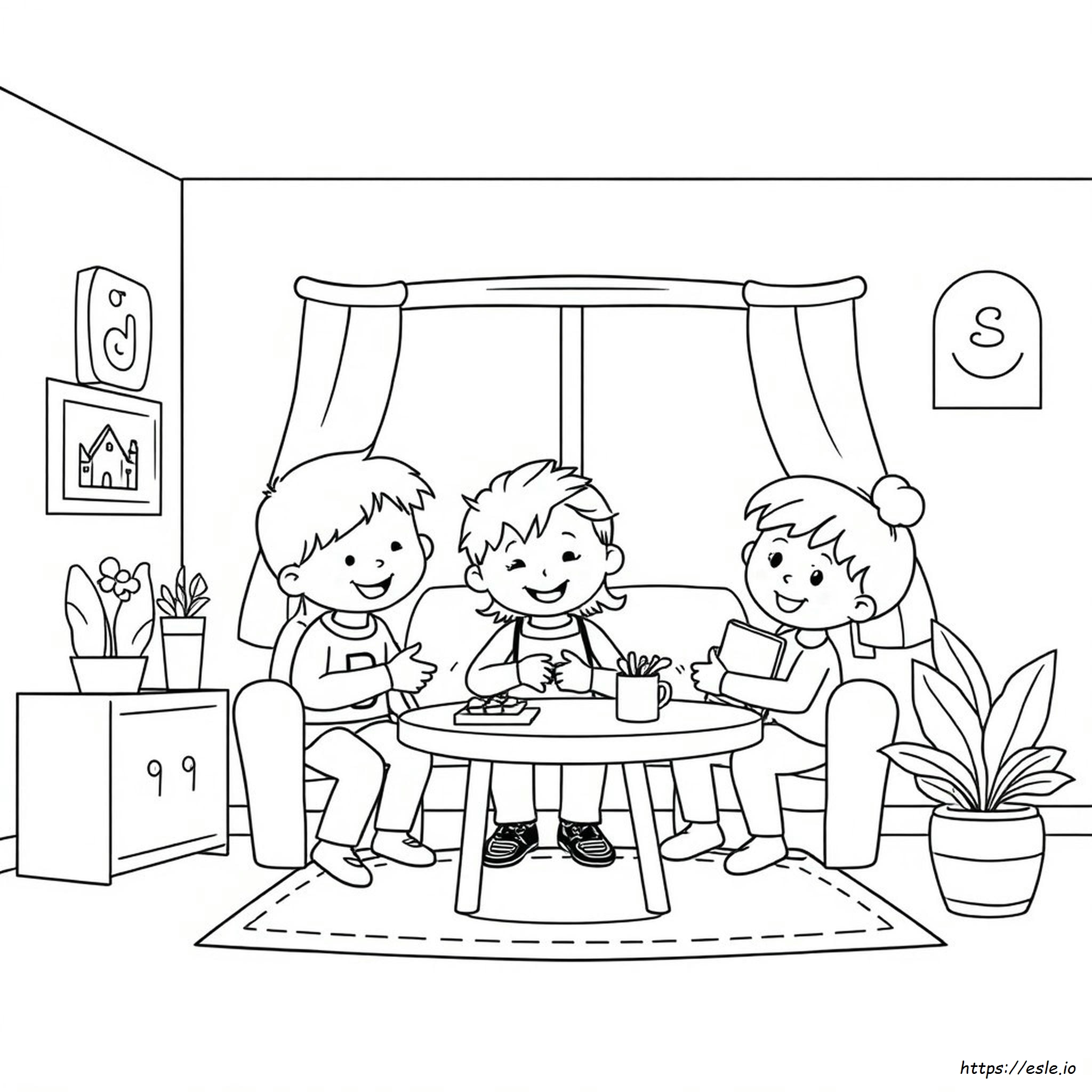 Disegni Da Colorare Spagnolo Per La Scuola Materna