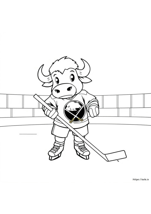 Gambar Mewarnai Buffalo Sabres