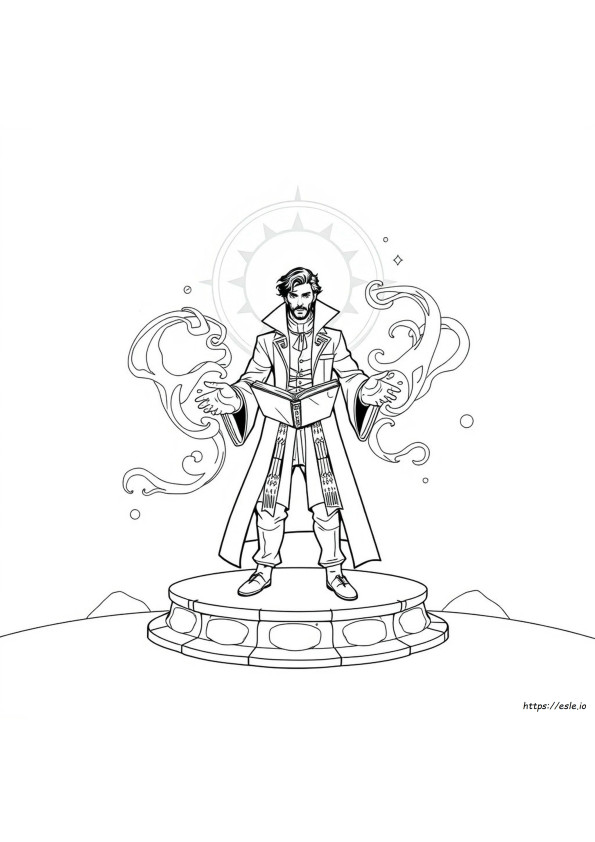 Dr Strange Printable Coloring Pages