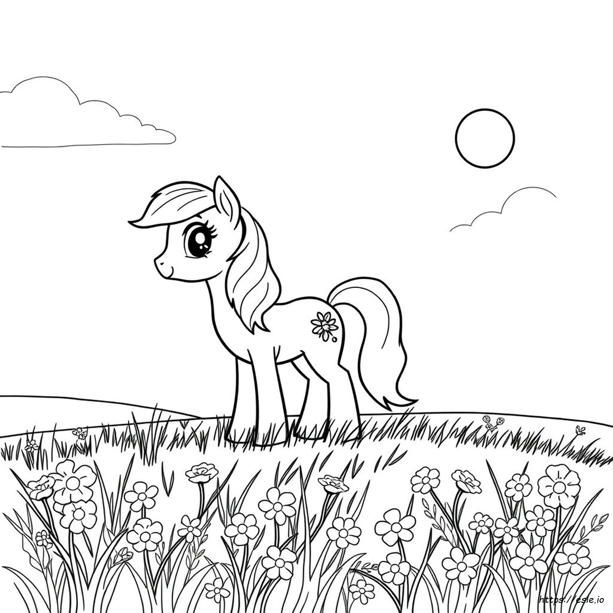 My Little Pony Sunny Para Colorear