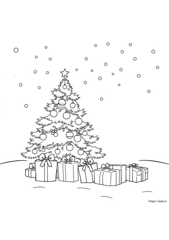 Aktivitas Mewarnai Natal Gratis