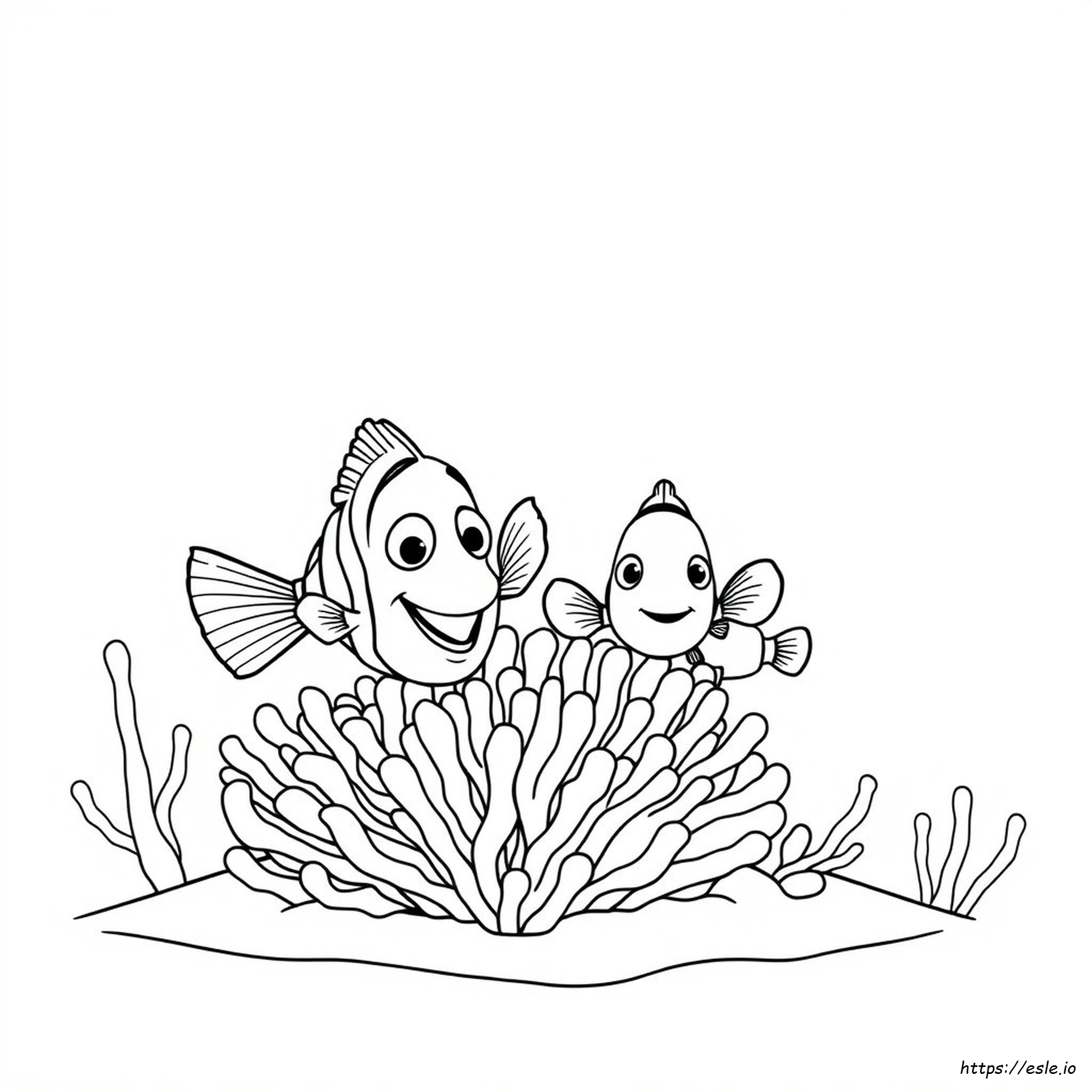 Free Nemo Coloring Pages