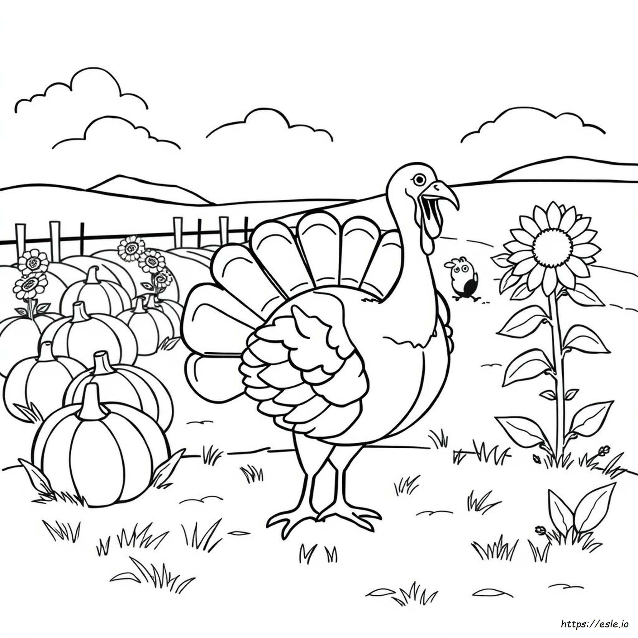 Free Printable Turkey Coloring Pages For Kids