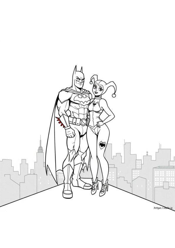 Kolorowanki Dla Dorosłych Harley Quinn