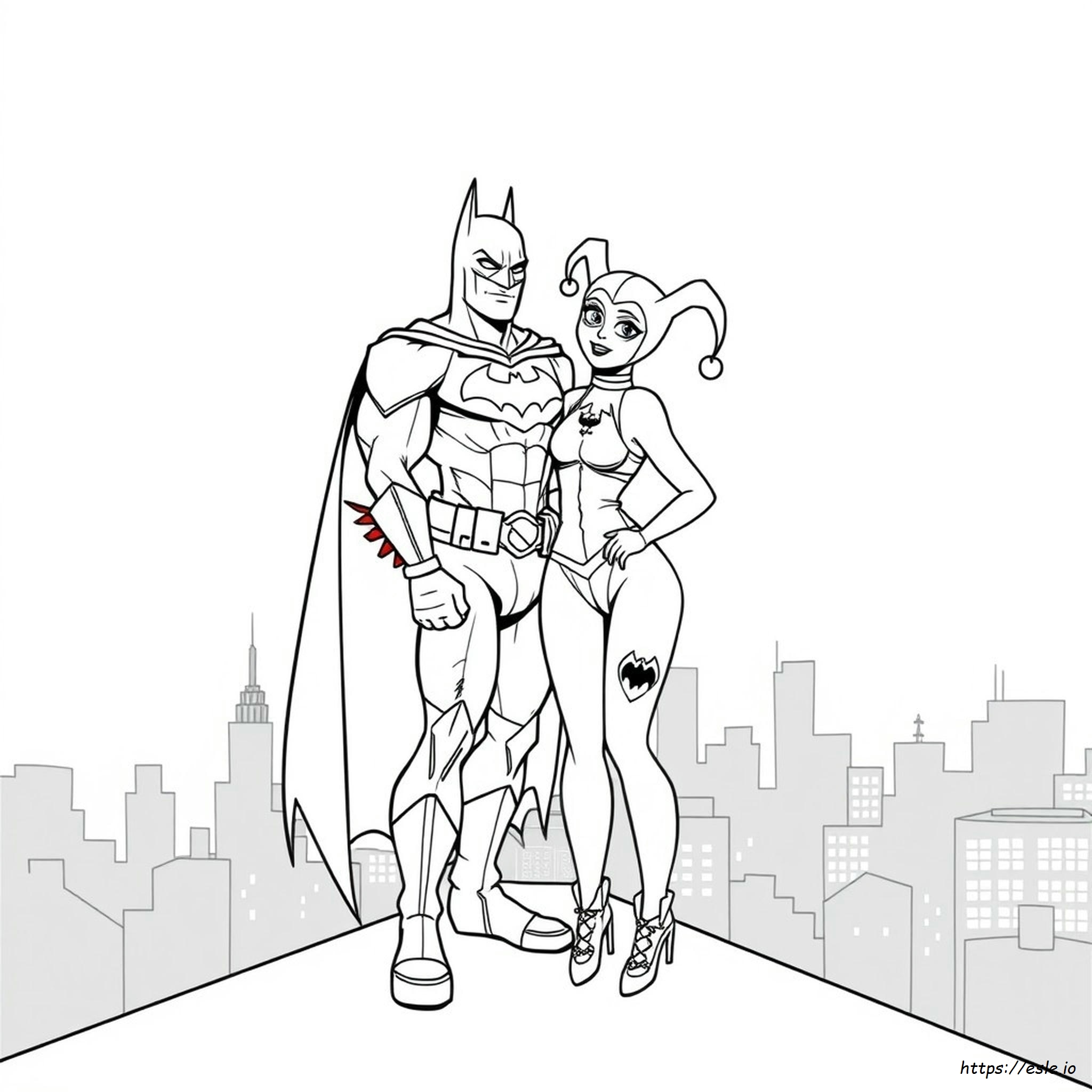 Kolorowanki Dla Dorosłych Harley Quinn