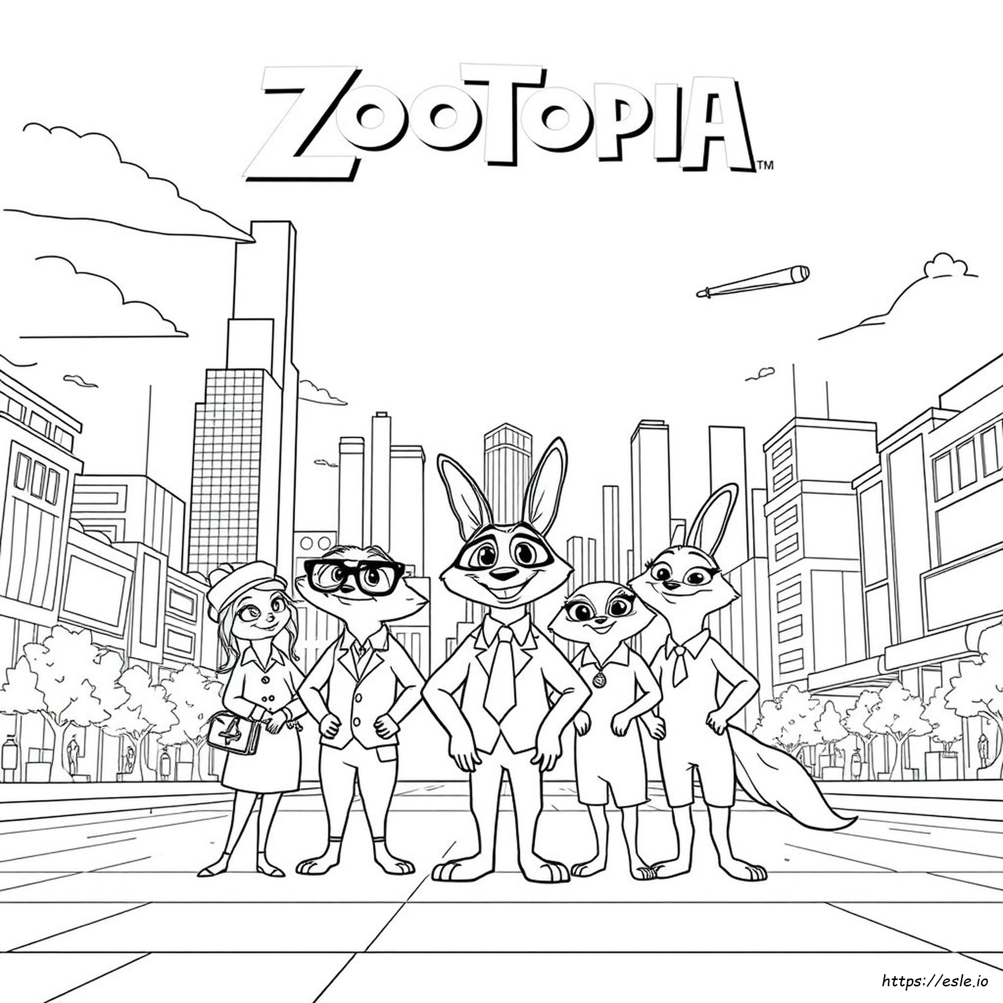 Tabelle Da Colorare Zootopia Pdf