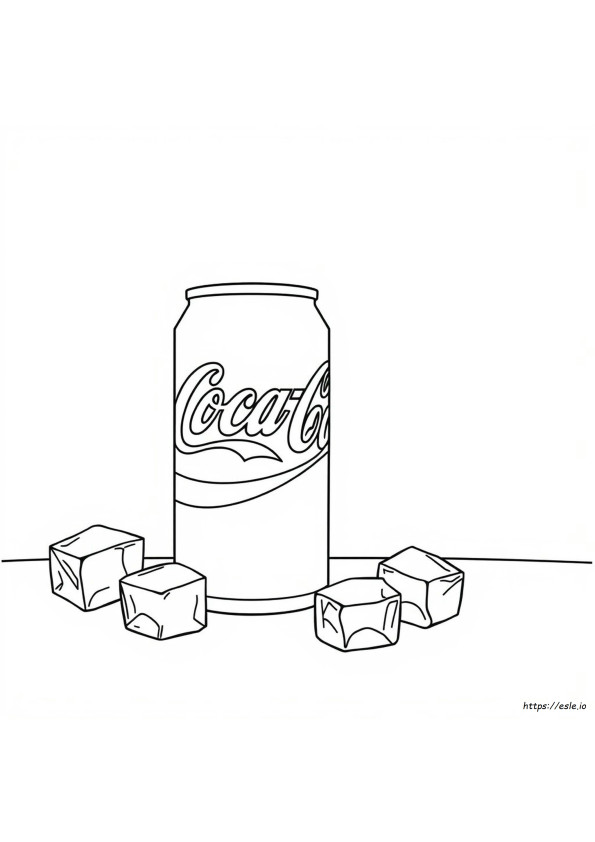 Gambar Mewarnai Coca Cola Coke