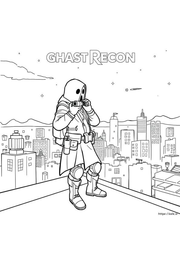 Coloriage Ghost Recon