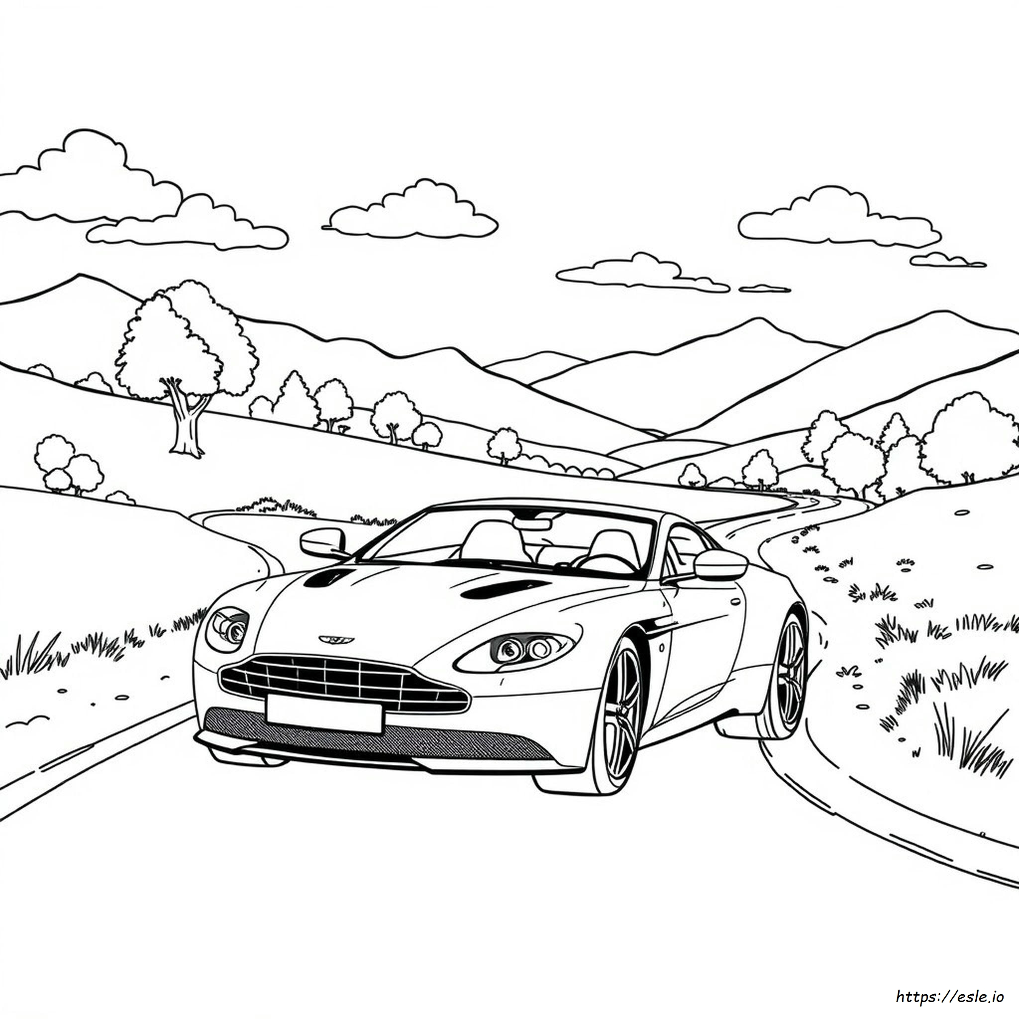 Aston Martin Disegni Da Colorare