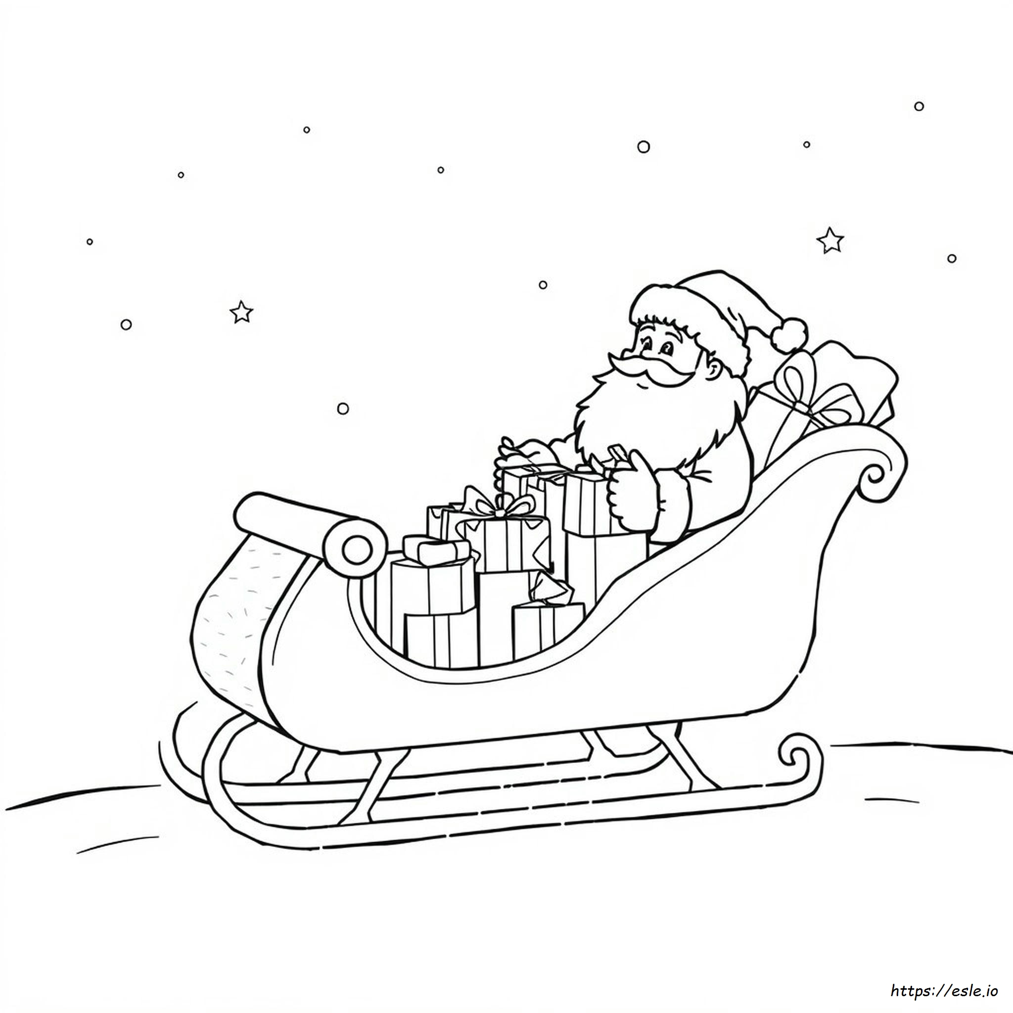 Babbo Natale Da Colorare E Stampare